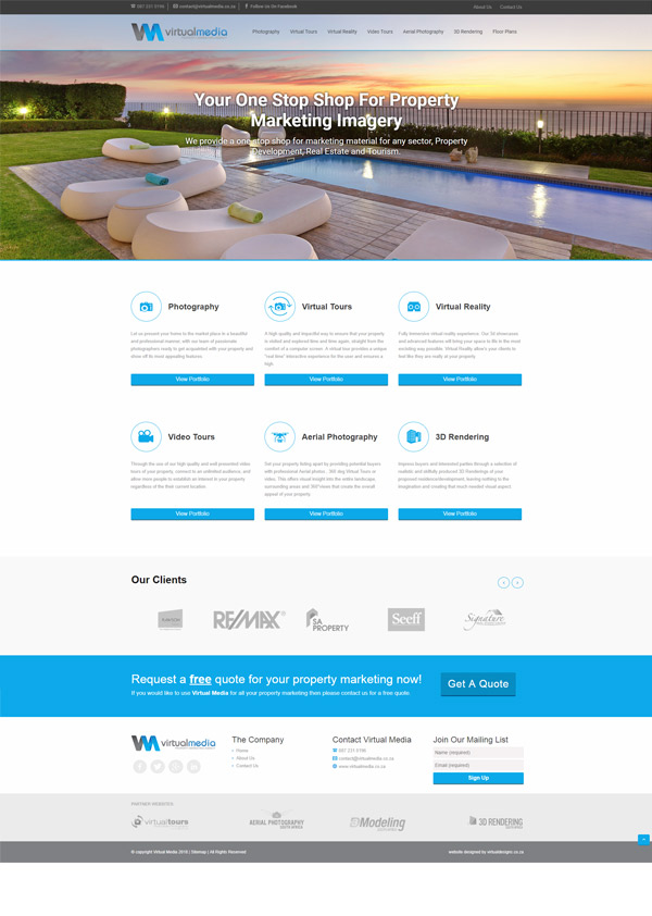 Responsive PHP Designed Website with Includes